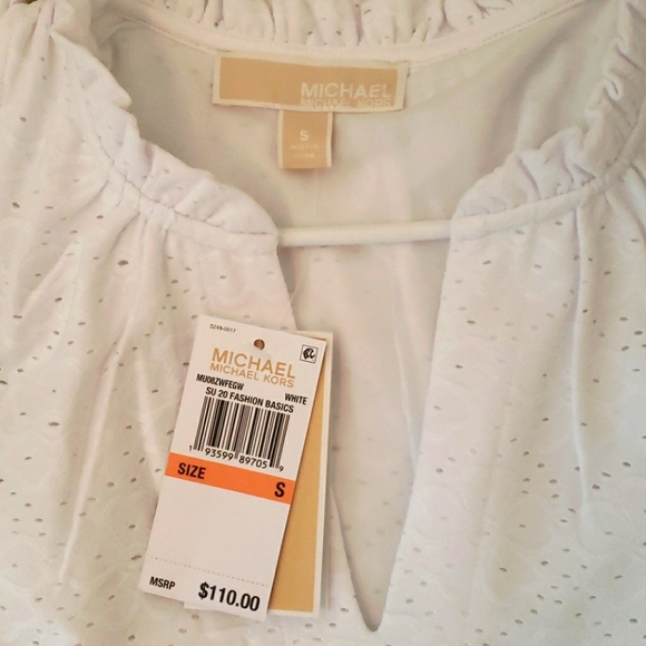 WORN once eyelet Michael Kors dress - Picture 2 of 2